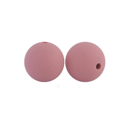 12mm Round Silicone Beads