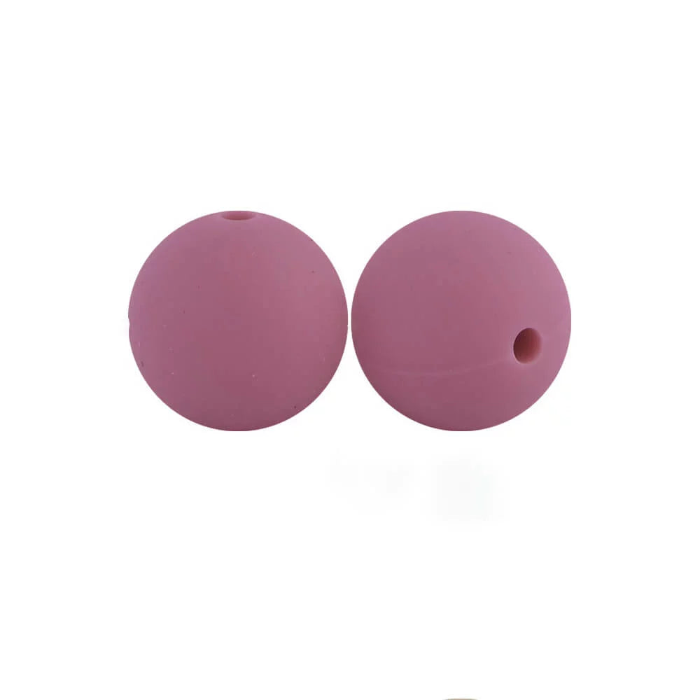 12mm Round Silicone Beads