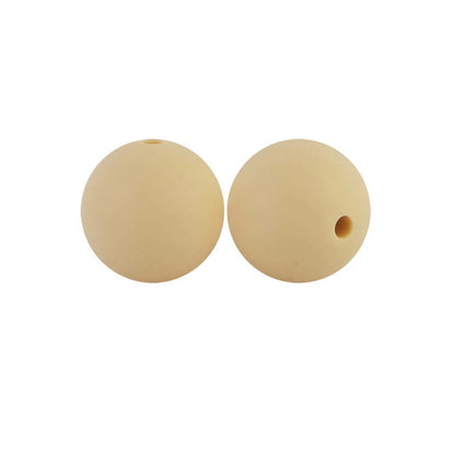 12mm Round Silicone Beads