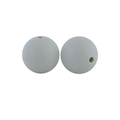 12mm Round Silicone Beads