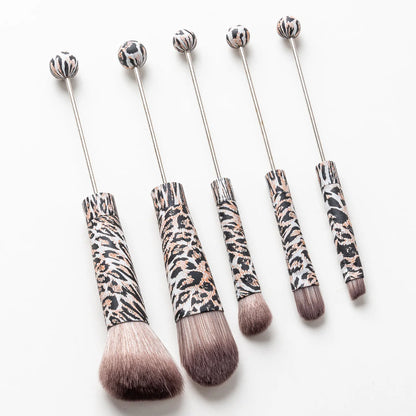 Beadable 5pcs Makeup Brush Set Makeup Tools