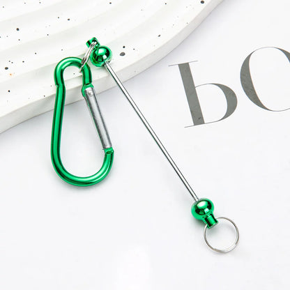 Beadable Carabiner Keychain